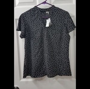 Polka dot shirt NWT